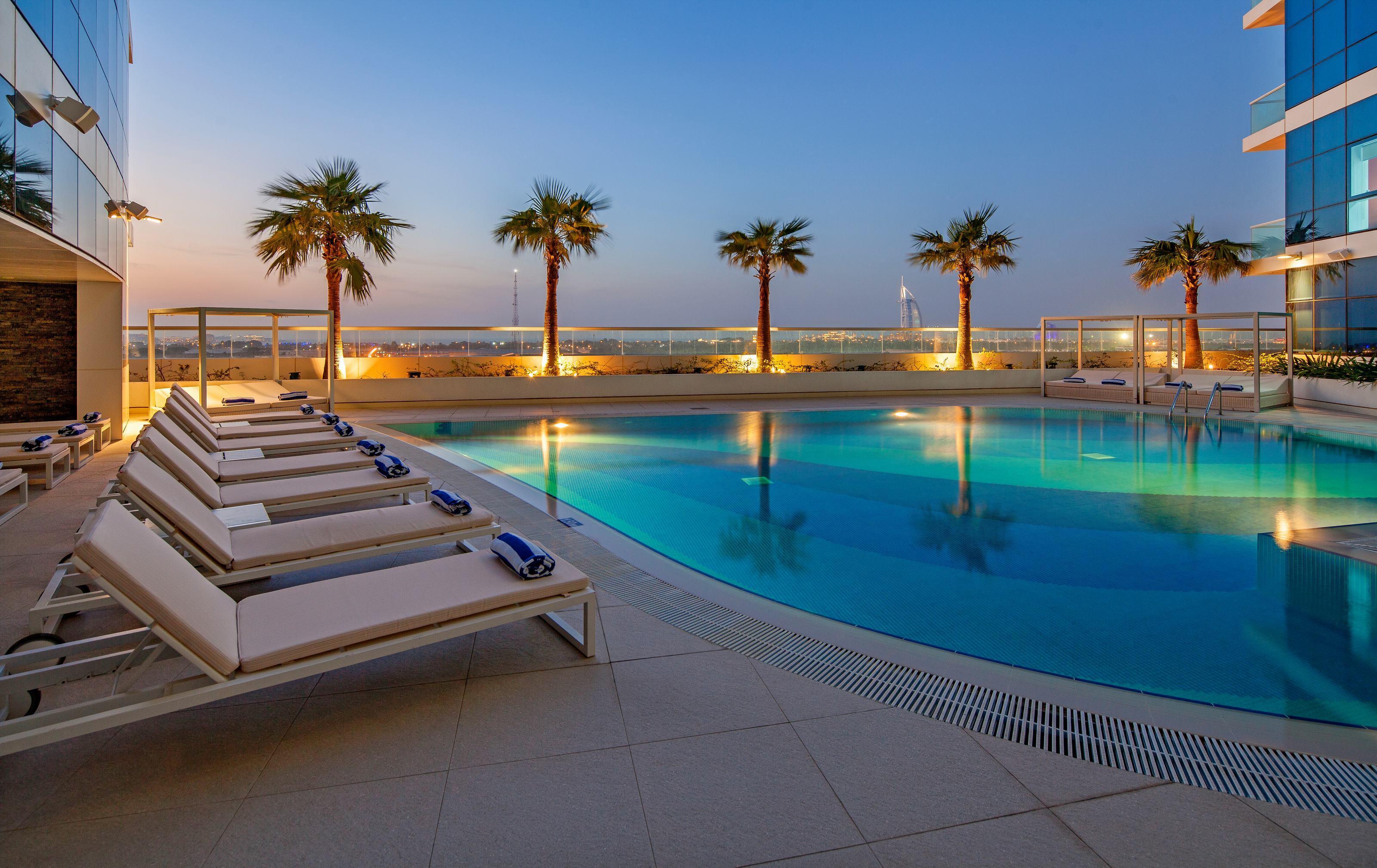 Adagio Premium Dubai Al Barsha Aparthotel Exterior foto
